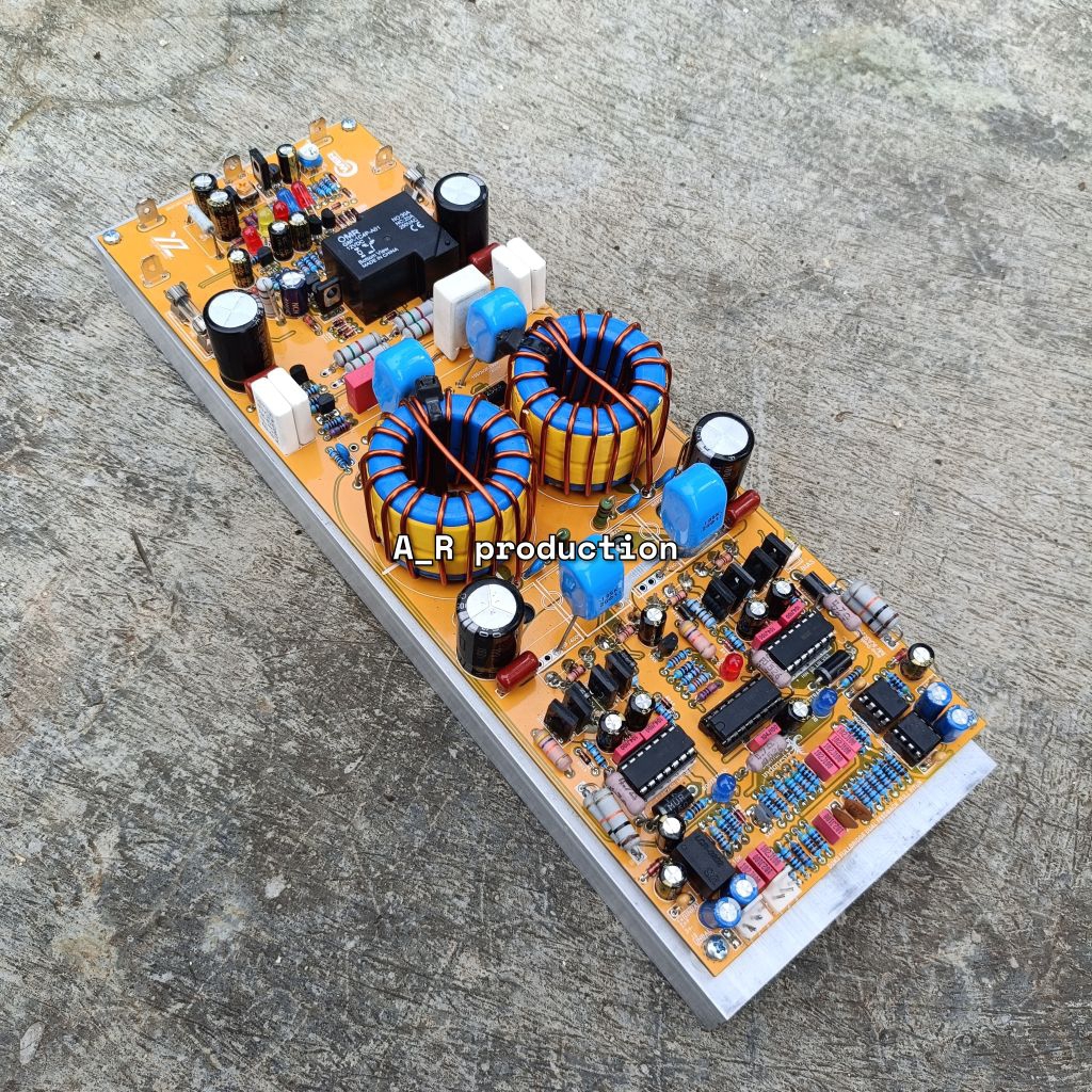 Driver class D D2K5 fullbridge fullfitur dual feedback/OCP/DCP/Limiter/Input balance kualitas super 