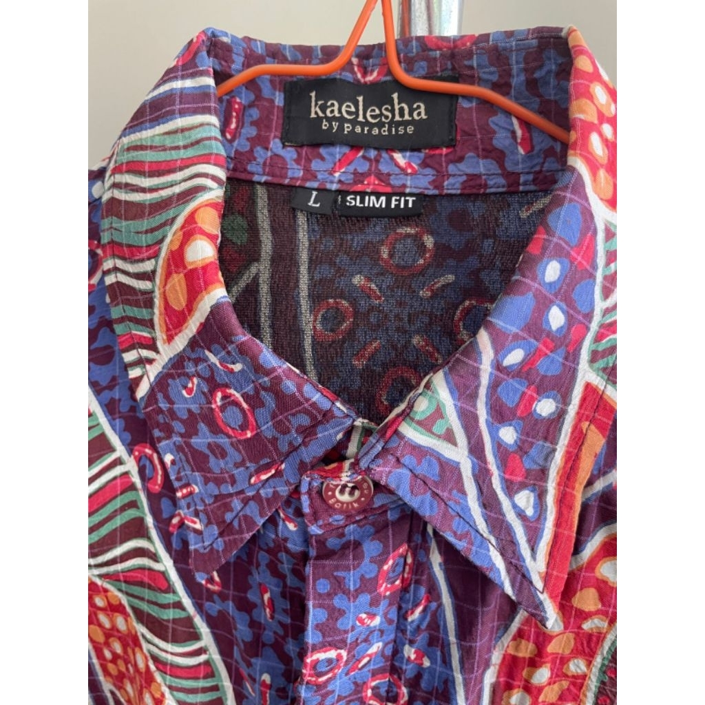 batik paradise - size L - slim fit