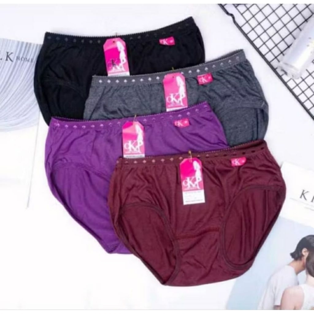 (COD) Promo 12 PCS Celana Dalem Wanita Katun Import / Celana Dalam Wanita Murah / Celana Dalam Wanit