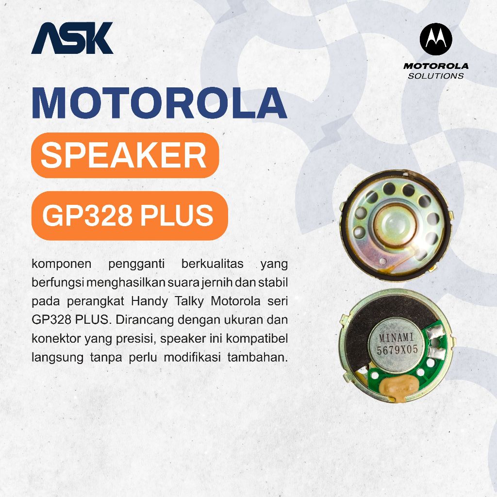 Internal Speaker Handy Talky MOTOROLA / Speaker Internal HT MOTOROLA