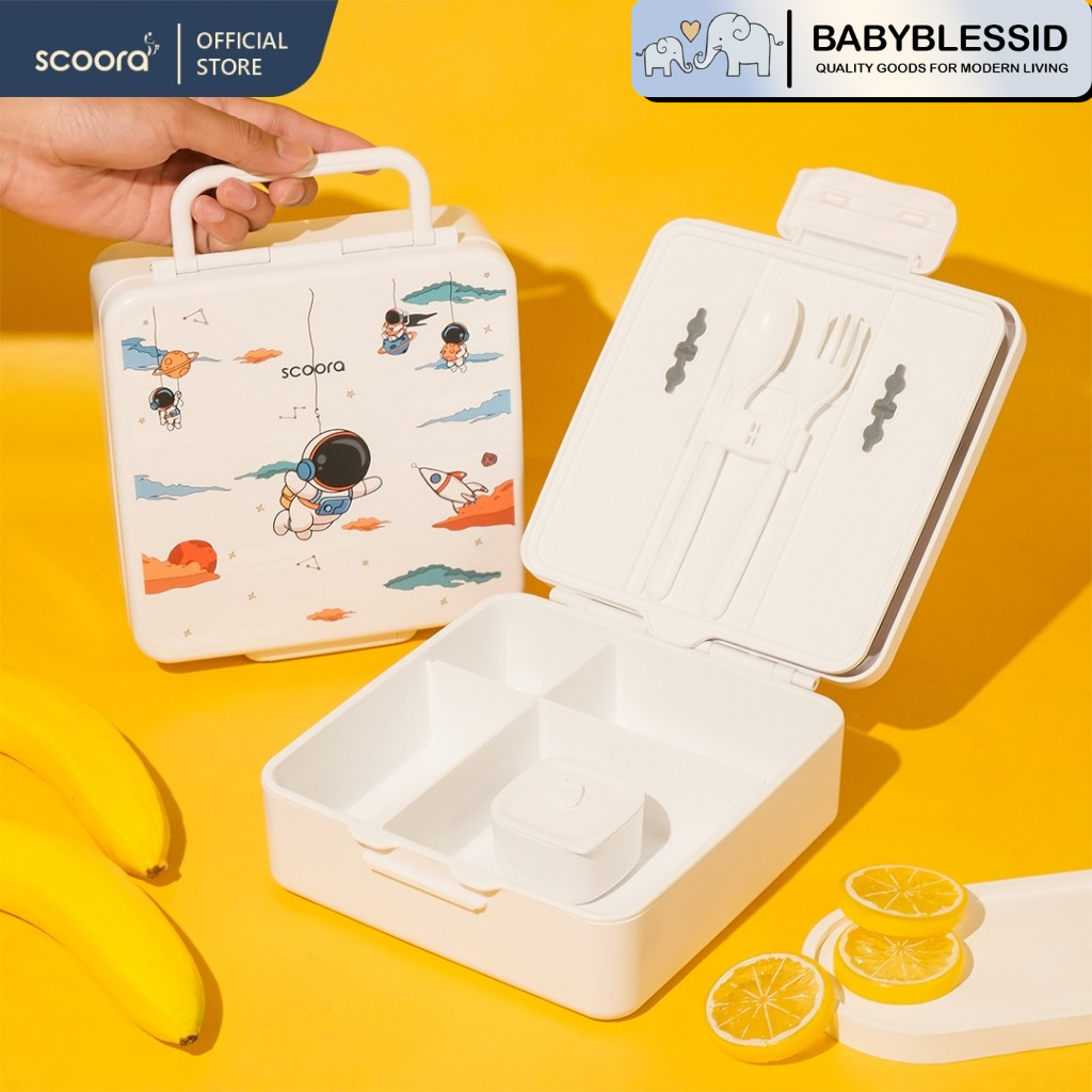 Scoora Kuro Kotak Bekal Anak 1300Ml