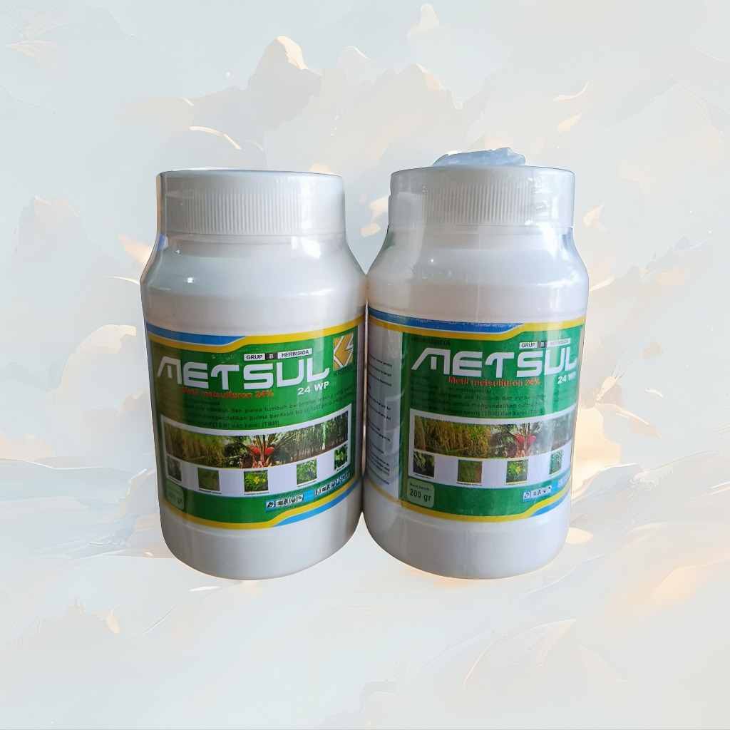 Herbisida Metsul 24WP 200gr - Efektif untuk Gulma Berdaun Lebar