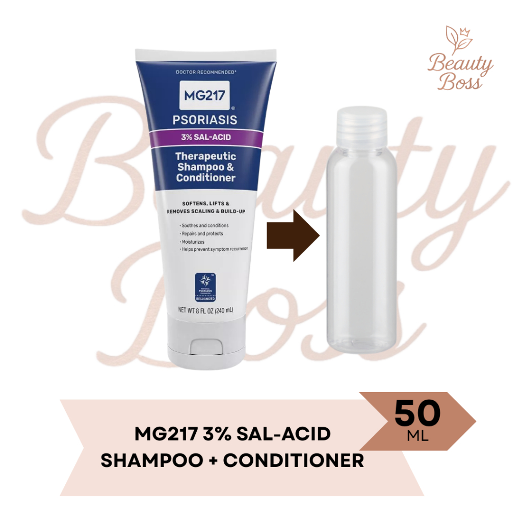 MG217 MG 217 Psoriasis 3% Salicylic Acid Shampoo + Conditioner Share 50 ml
