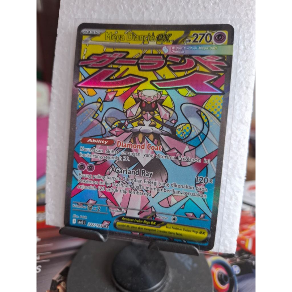 mega diancie ex MA kartu pokemon indonesia