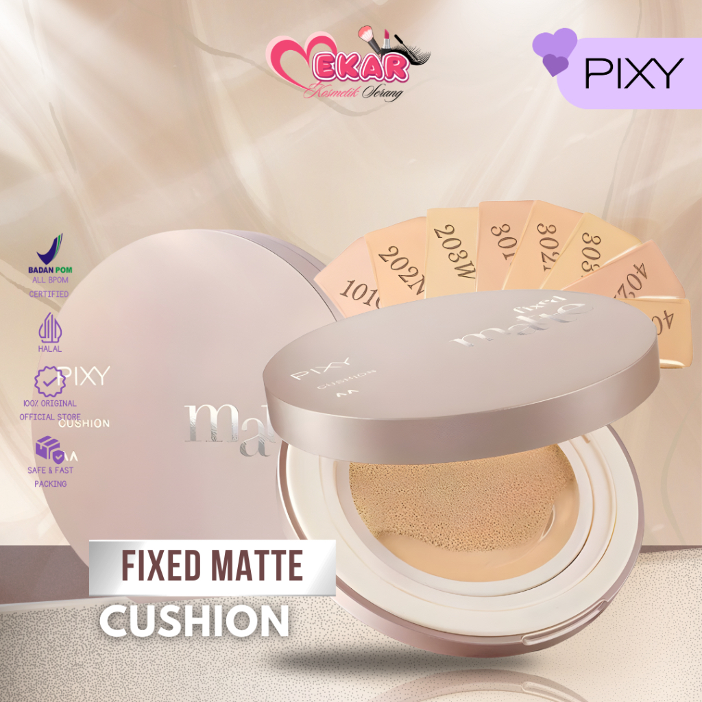 PIXY Fixed Matte Cushion | Cushion Pixy Matte Finish