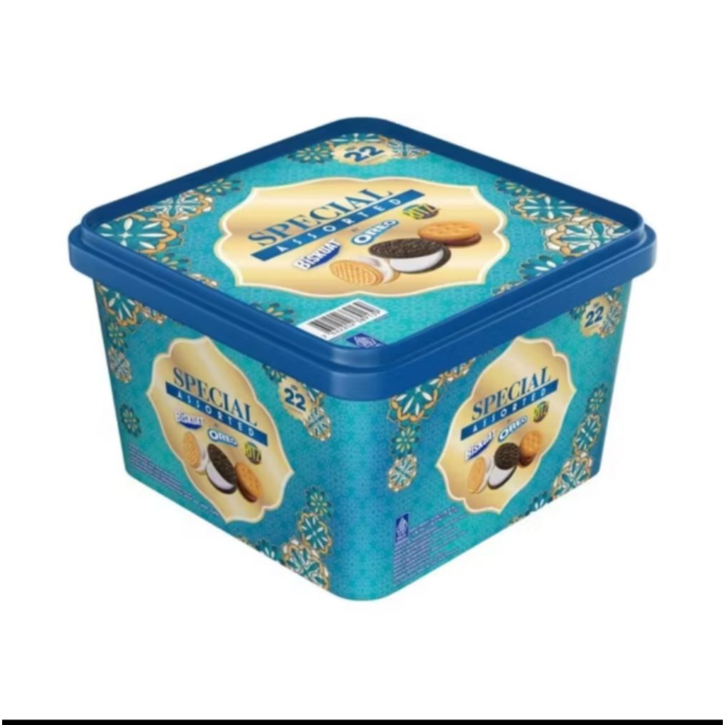 Hampers Lebaran Biskuat Oreo Ritz Biskuit Special Assorted Jar  Aneka Biskuit By Mondelez