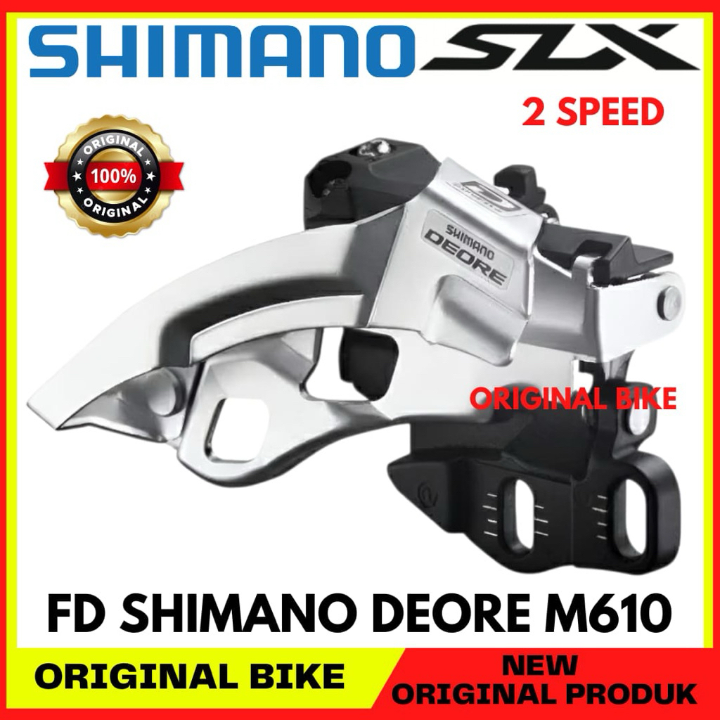 Front Derailleur FD Shimano M610 E-Type 2 Speed Original Japan