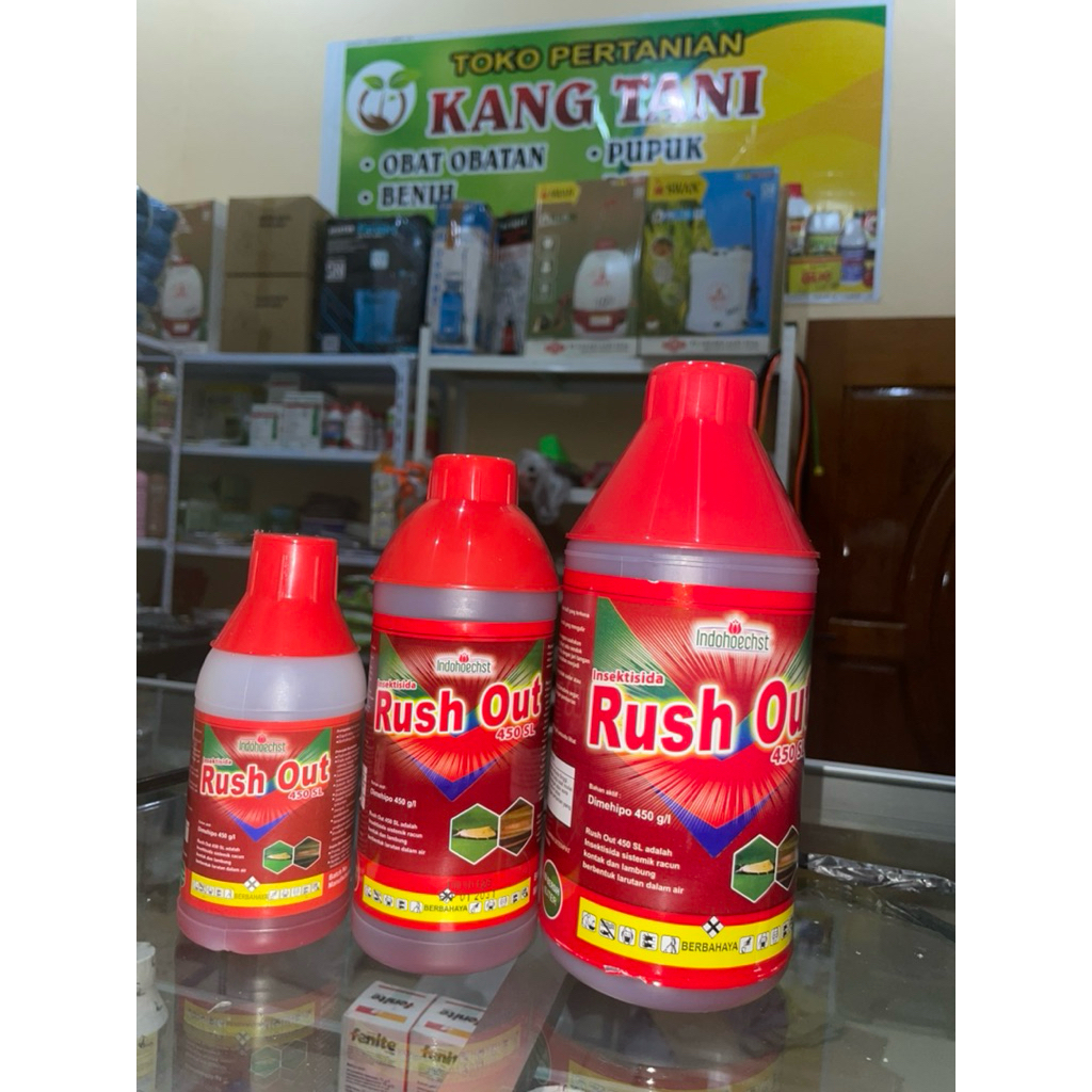 Insektisida RUSH OUT bahan aktif dimehipo 450SL