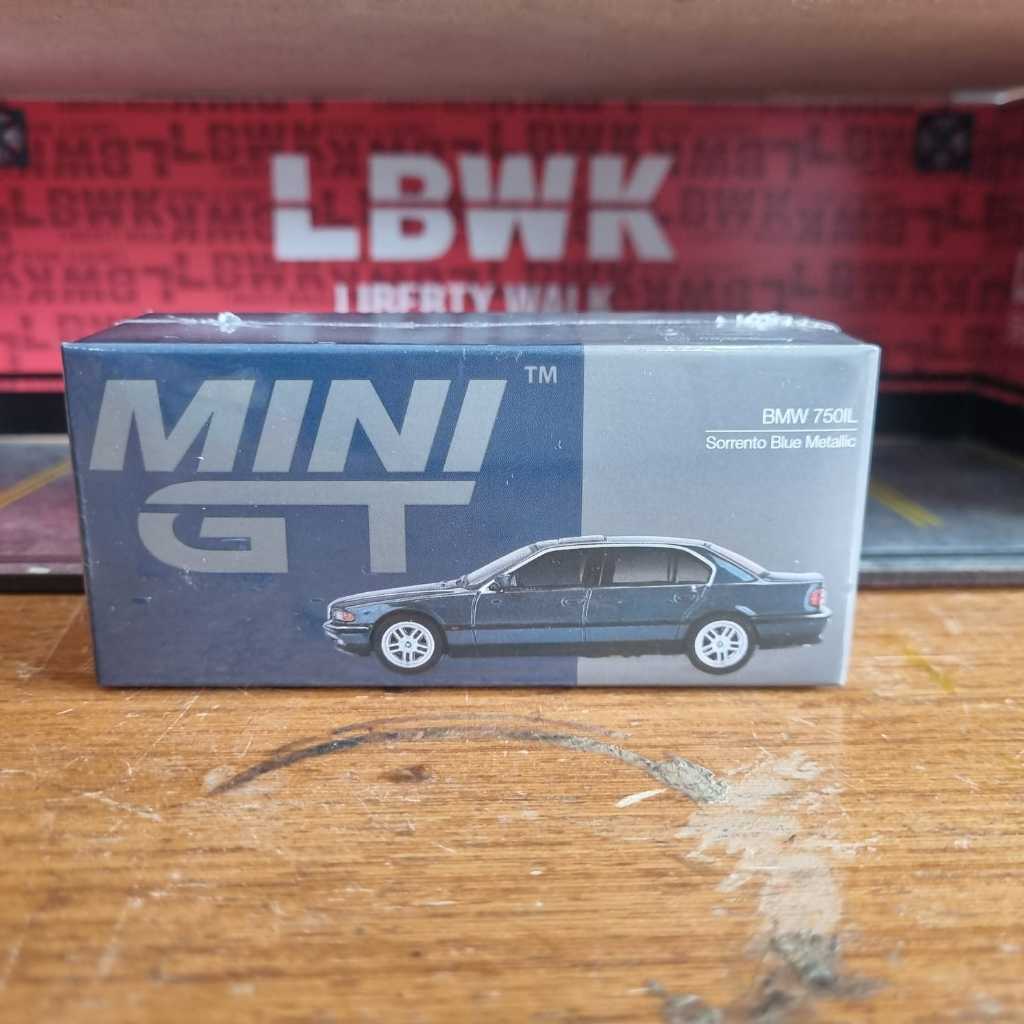 Mini GT 894 BMW 750IL Sorrento Blue Metallic