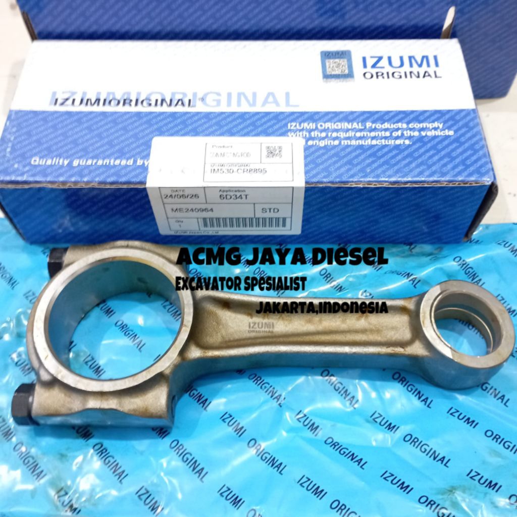 stang piston 6D34 Izumi