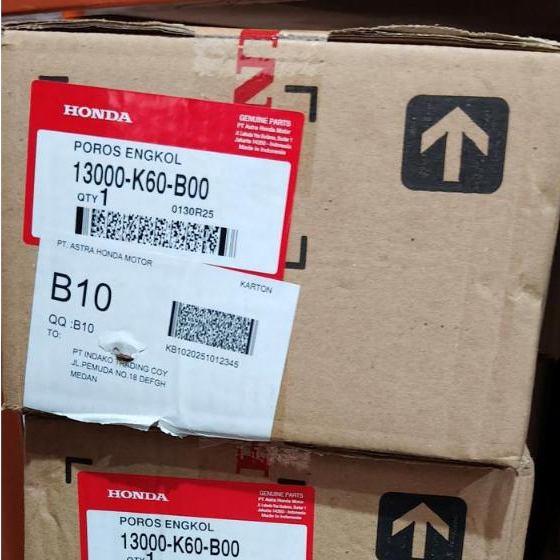 13000K60B00 Kruk As Stang Seher Set Honda Vario 125 eSP K60 13000-K60-B00