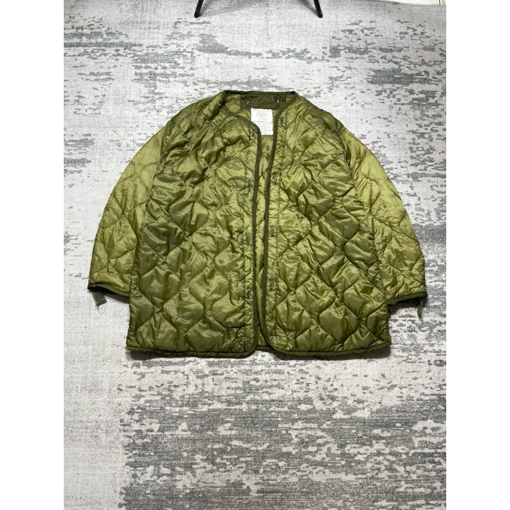 Vintage us army military liner jacket
