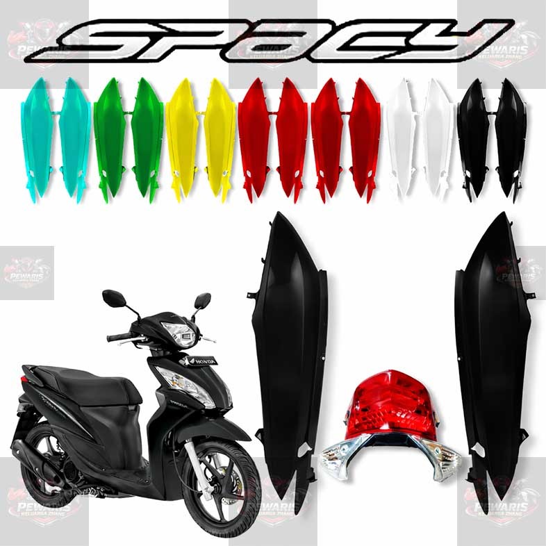 Body Samping Spacy FI Cover Body Spacy Karbu All Warna Premium