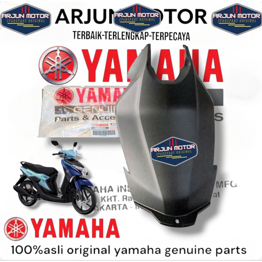 cover mesin cover bawah jok mio gear 125 original yamaha
