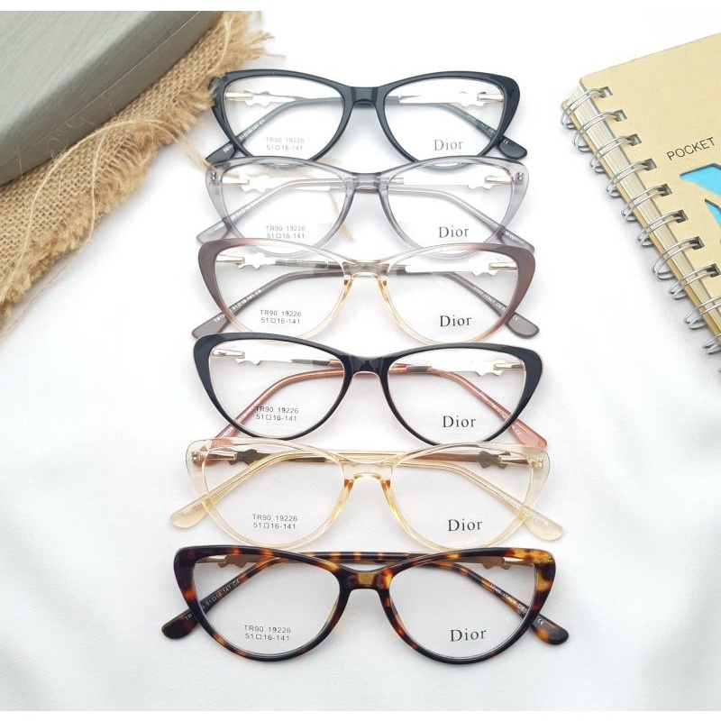 Frame Kacamata Baca 19226 Lensa Bluecromik Nite Drive/Lensa Minus/Lensa Anti Radiasi/Lensa Bluecromi