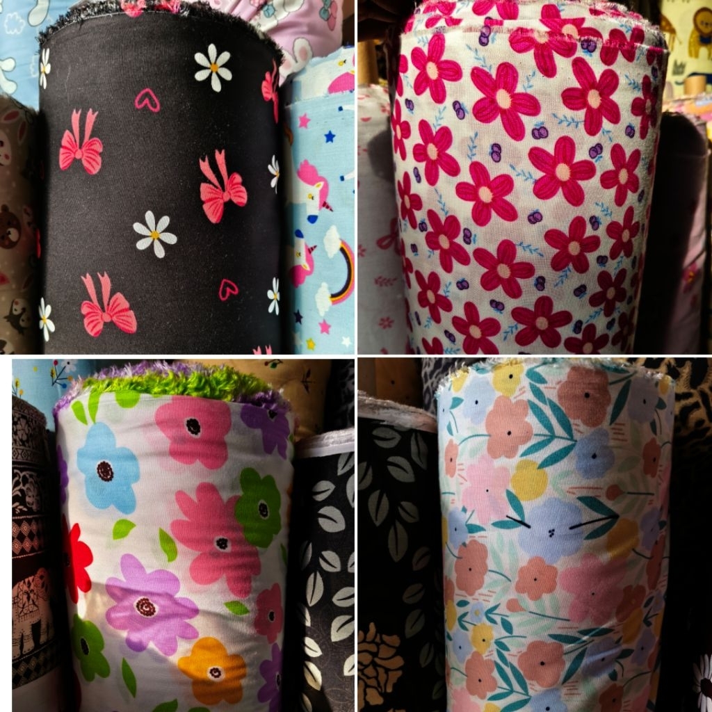 kain katun rayon murah, kain katun rayon terlaris, kain katun rayon premium motif terbaru, kain katu
