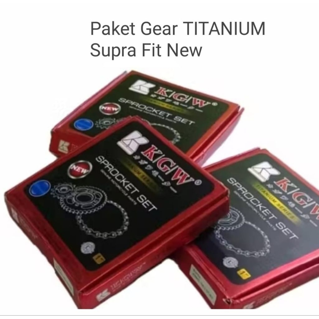 Paket Gear, Gear set Supra Fit New merk KAGAWA