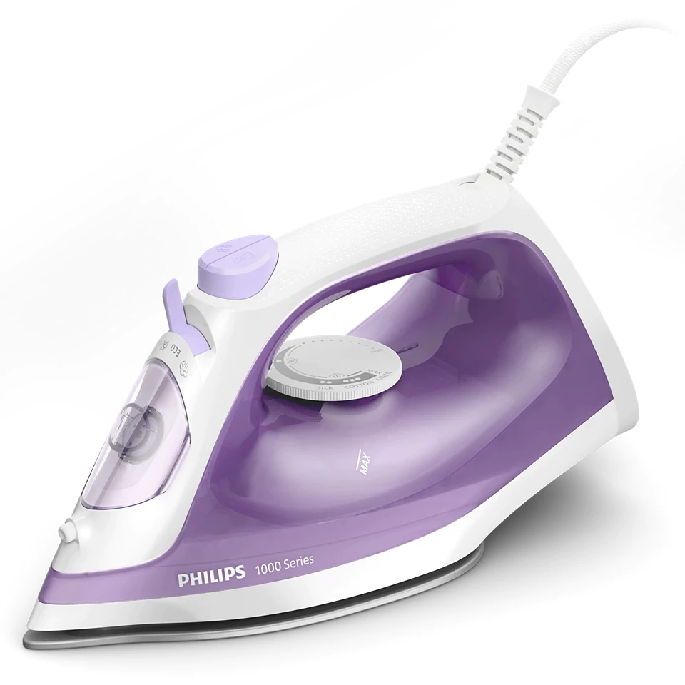 PHILIPS | Setrika Uap | DST1040/30 | Ungu | 400Watt | Steamer | 250ml | Bandung