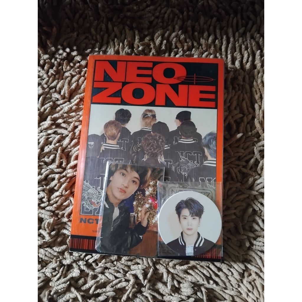 Album Nct 127 Neo Zone C Version + mark photocard & cc jaehyun
