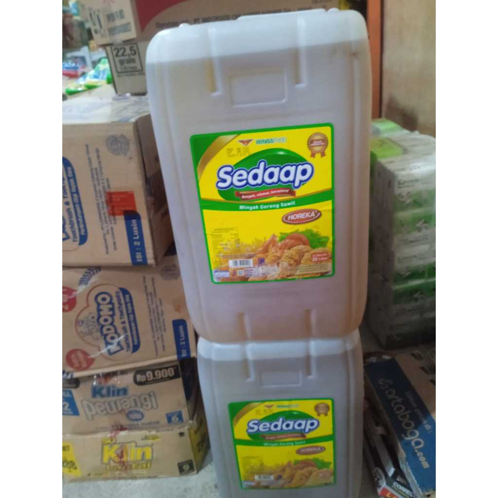 MINYAK GORENG SEDAAP JERIGEN 20L [ 1 JERIGEN ]