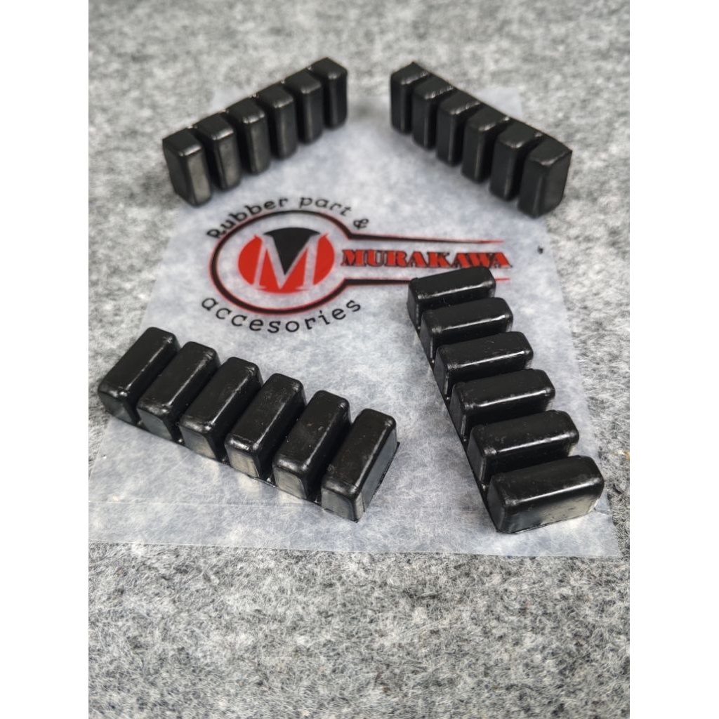 KARET PEREDAM GETARAN BLOK SILINDER HEAD SUZUKI THUNDER 125