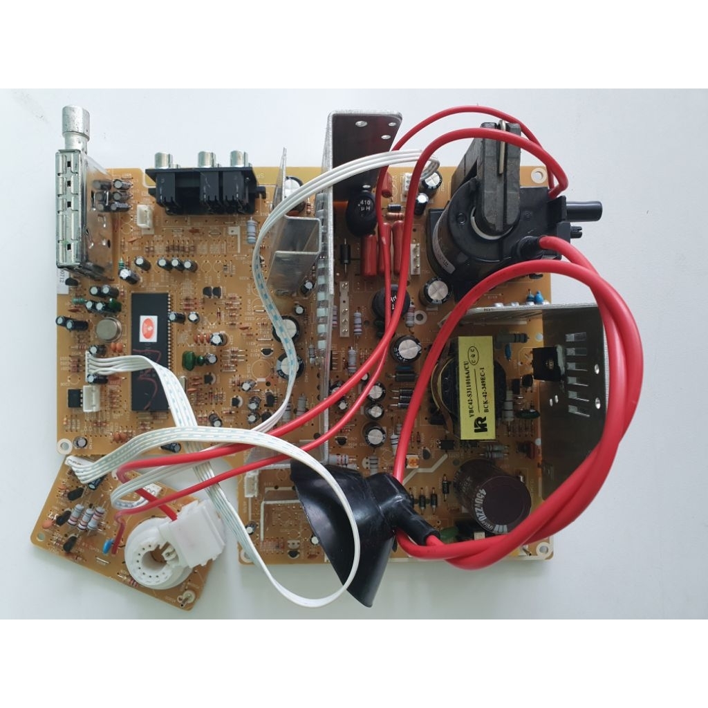 mesin TV china 21inch slim kondisi BARU dan menyala