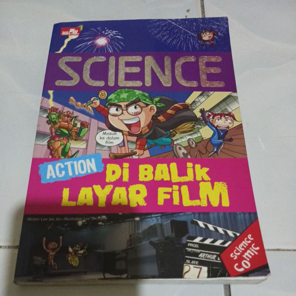 BUKU SCIENCE ACTION DiBALIK LAYAR FILM