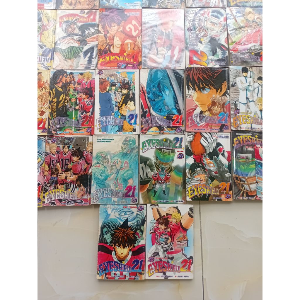 komik eyeshield 21 vol 1-37 tamat