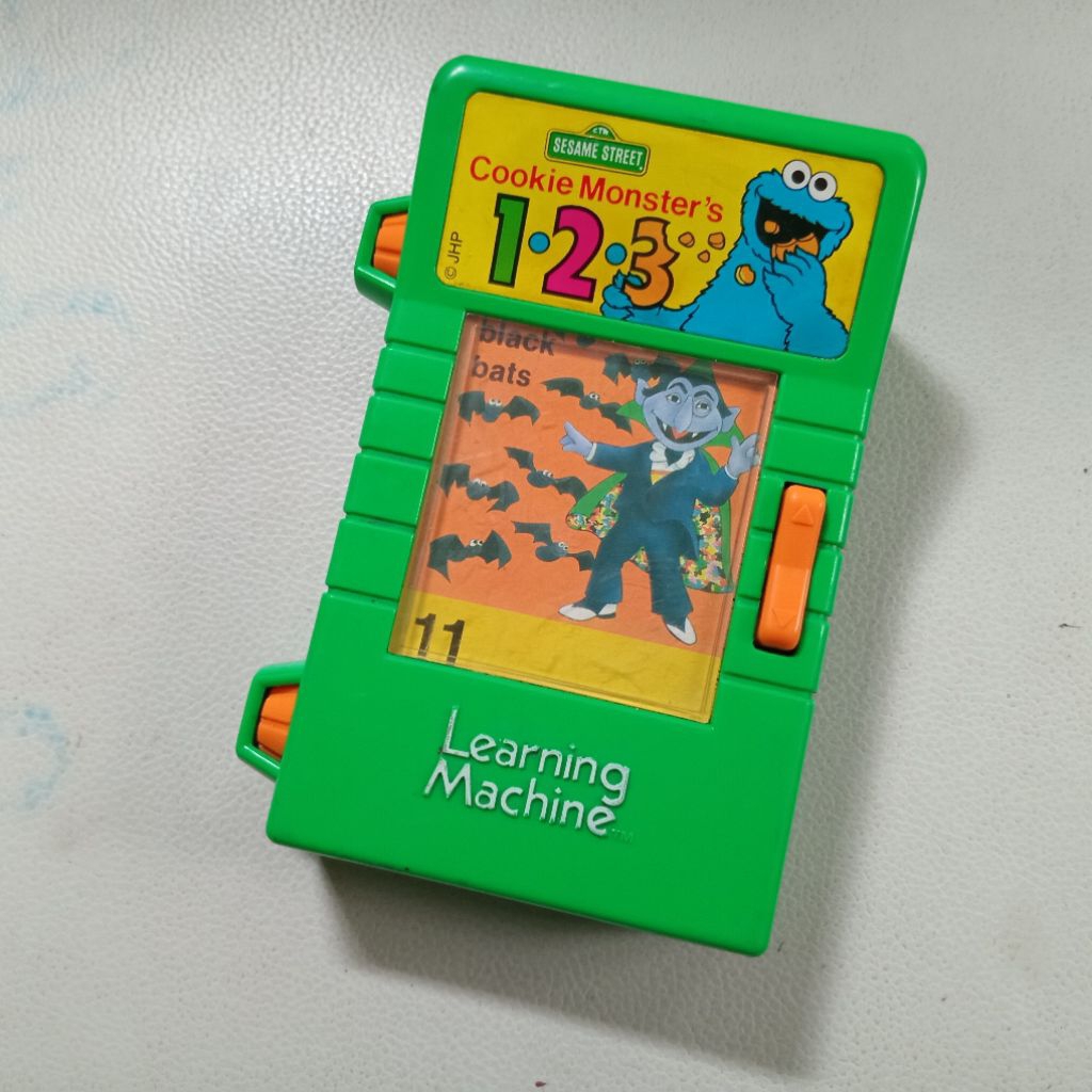 sesame street LEARNING MACHINE RARE