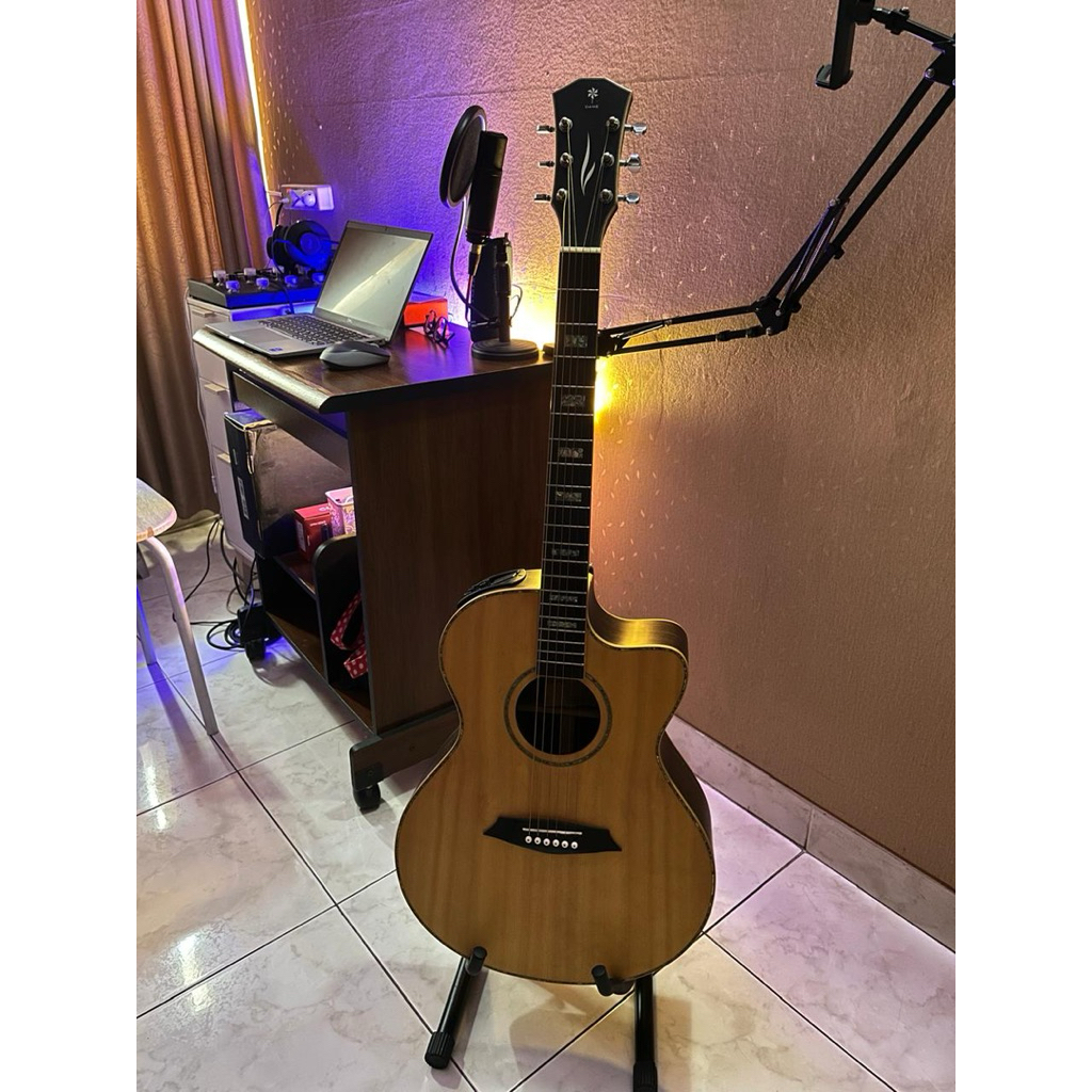 Gitar Akustik Dame Lilies 520