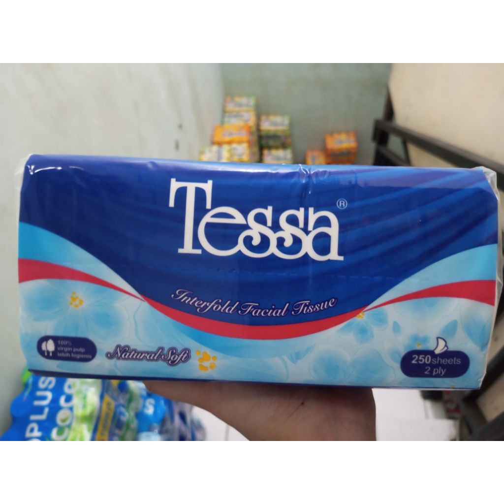 Tissue Tessa 250sheets / tisu Tessa / facial tissue