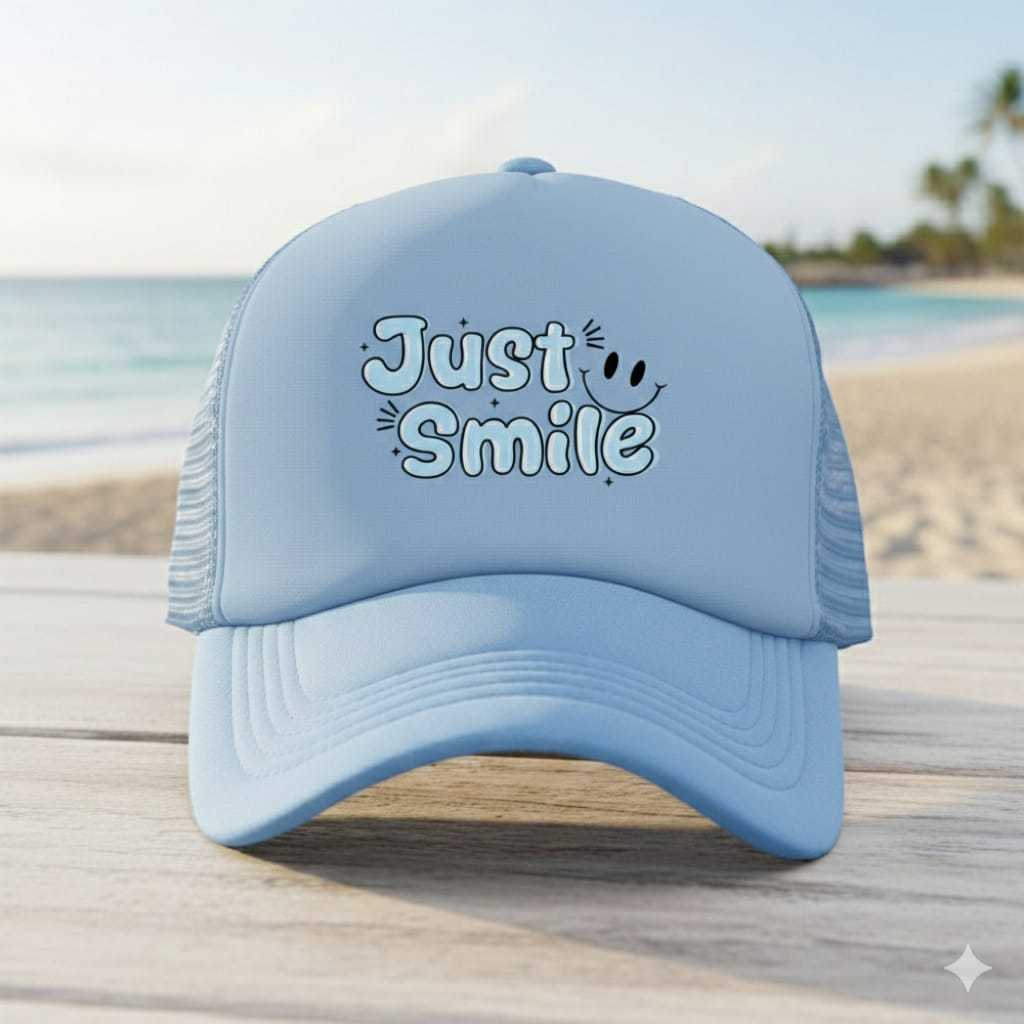 Larisan.store   Topi Trucker Wanita Terbaru  Topi distro untuk wanita yang ingin tampil gaya. Desain