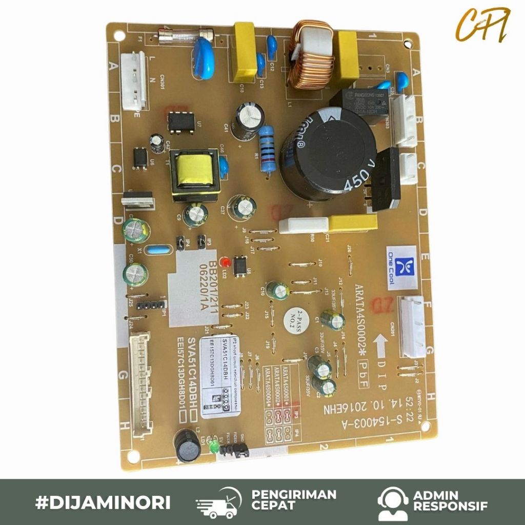 Modul PCB Kulkas Inverter Panasonic Original BB201 BB211