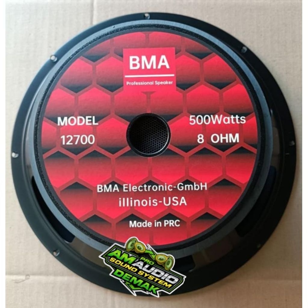 Speaker 12inch BMA 12700