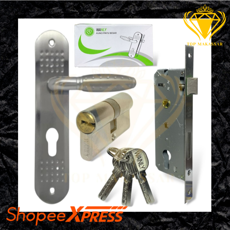 WANLY KUNCI PINTU BESAR 8501 / HANDLE PINTU