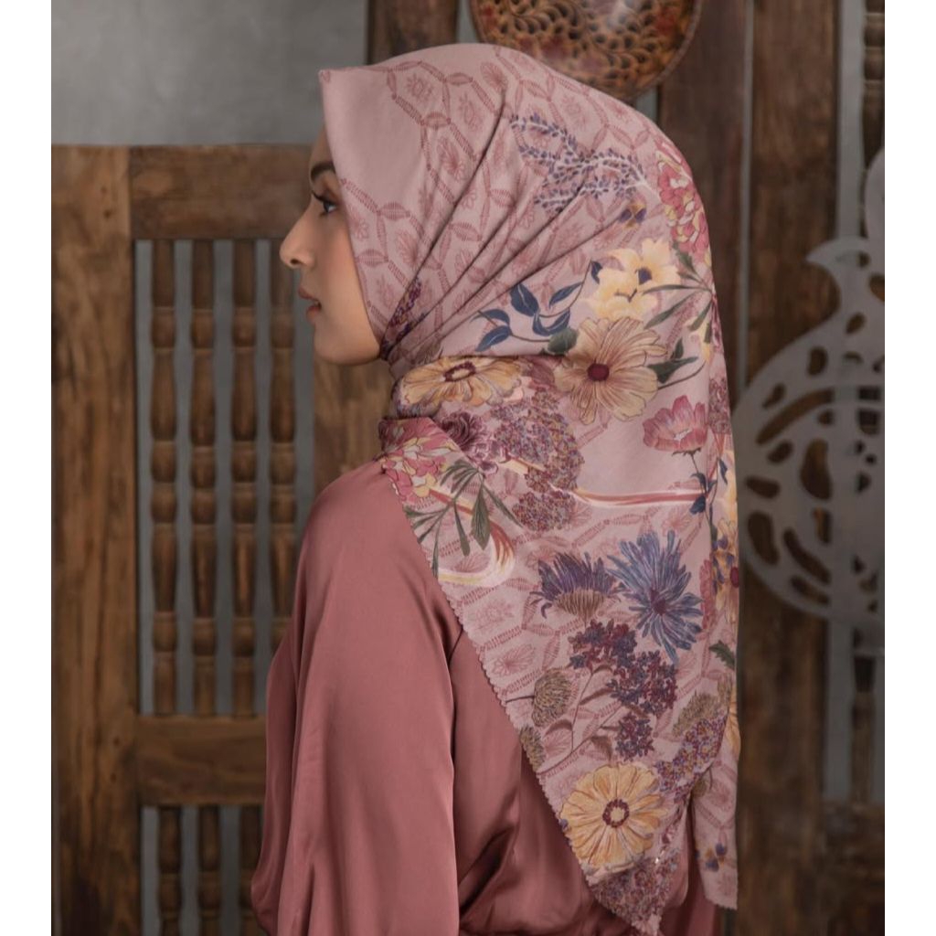 Preloved Sandhya Scarf by Heaven Lights (Dusty Pink)