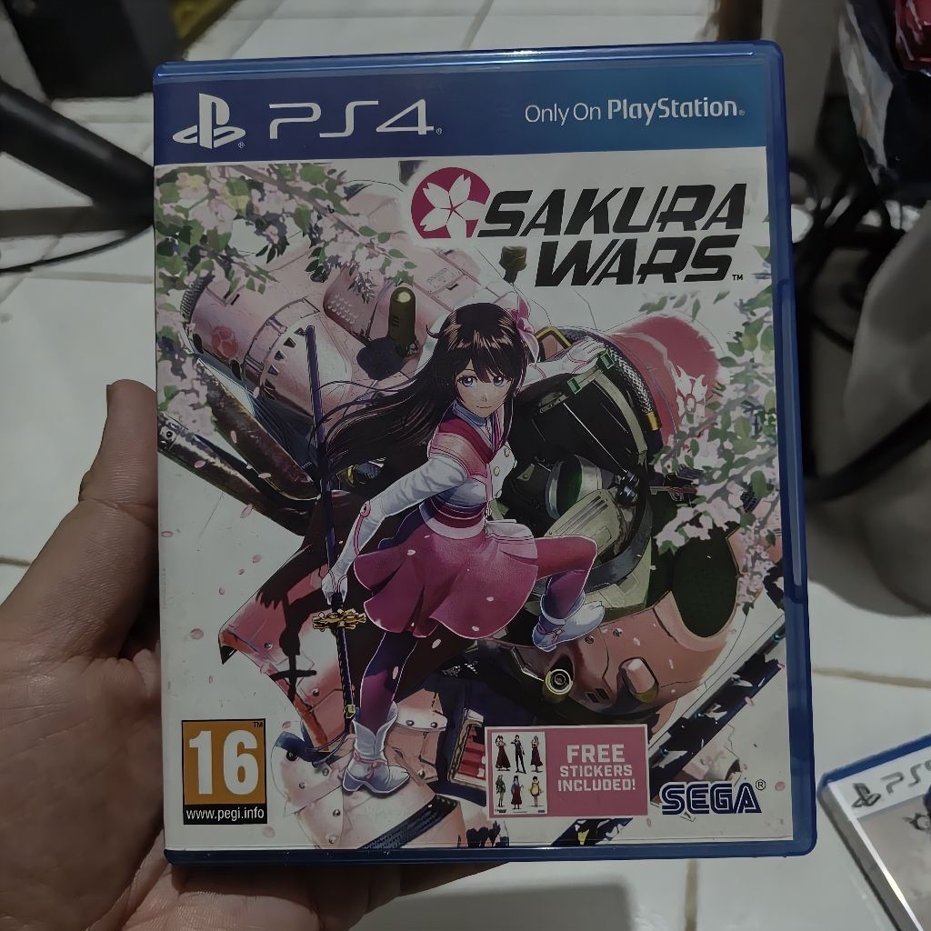 Kaset BD PS4 Sakura Wars Bekas