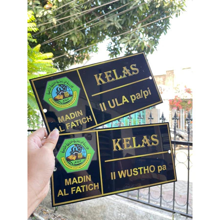 Papan Ruang Kelas Papan Nama Kelas Papan Nama Ruangan Papan Akrilik Ruangan