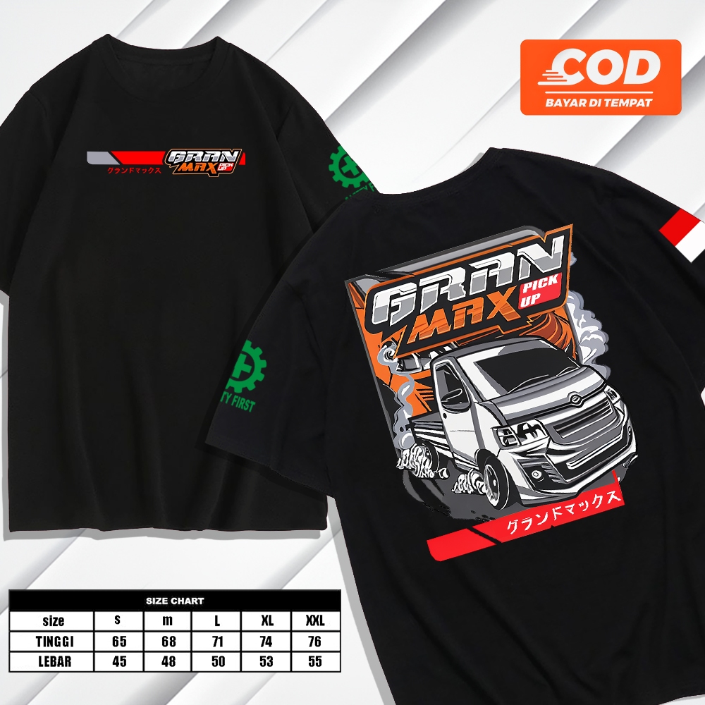 KENZIO KAOS | [Bisa COD] Kaos Grand Max Pickup | Baju Kaos Viral Driver Satset | Kaos Pilot Muda Ind