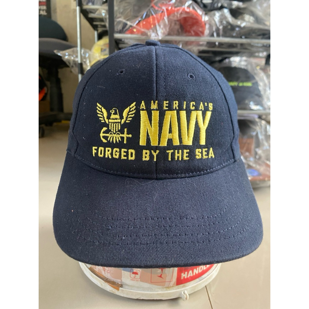 Topi Caps America Navy Made In USA