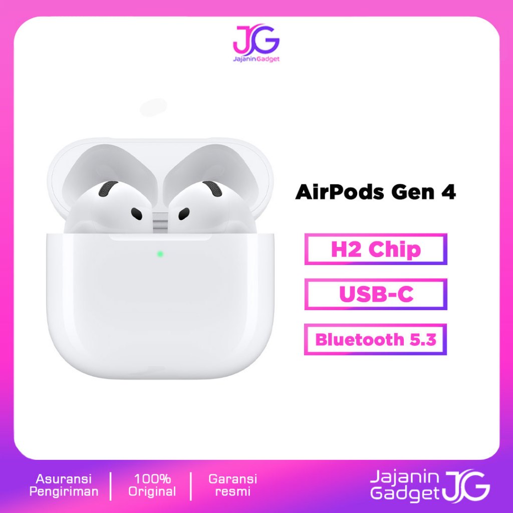 Apple AirPods 4 ANC 2024 Garansi Resmi Indonesia