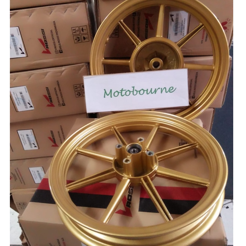 Velg V-Rossi venom comet ring 14 Mio GOLD