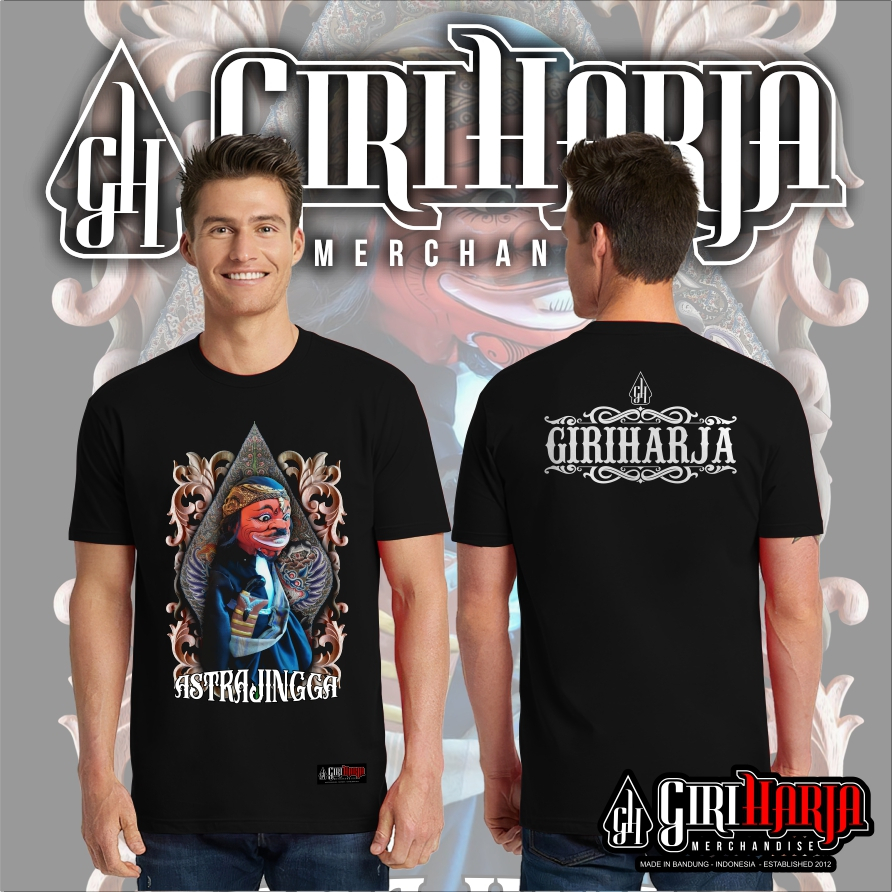 Kaos wayang golek Astrajingga / kaos wayang golek cepot / kaos wayang golek Giri Harja / Kaos wayang