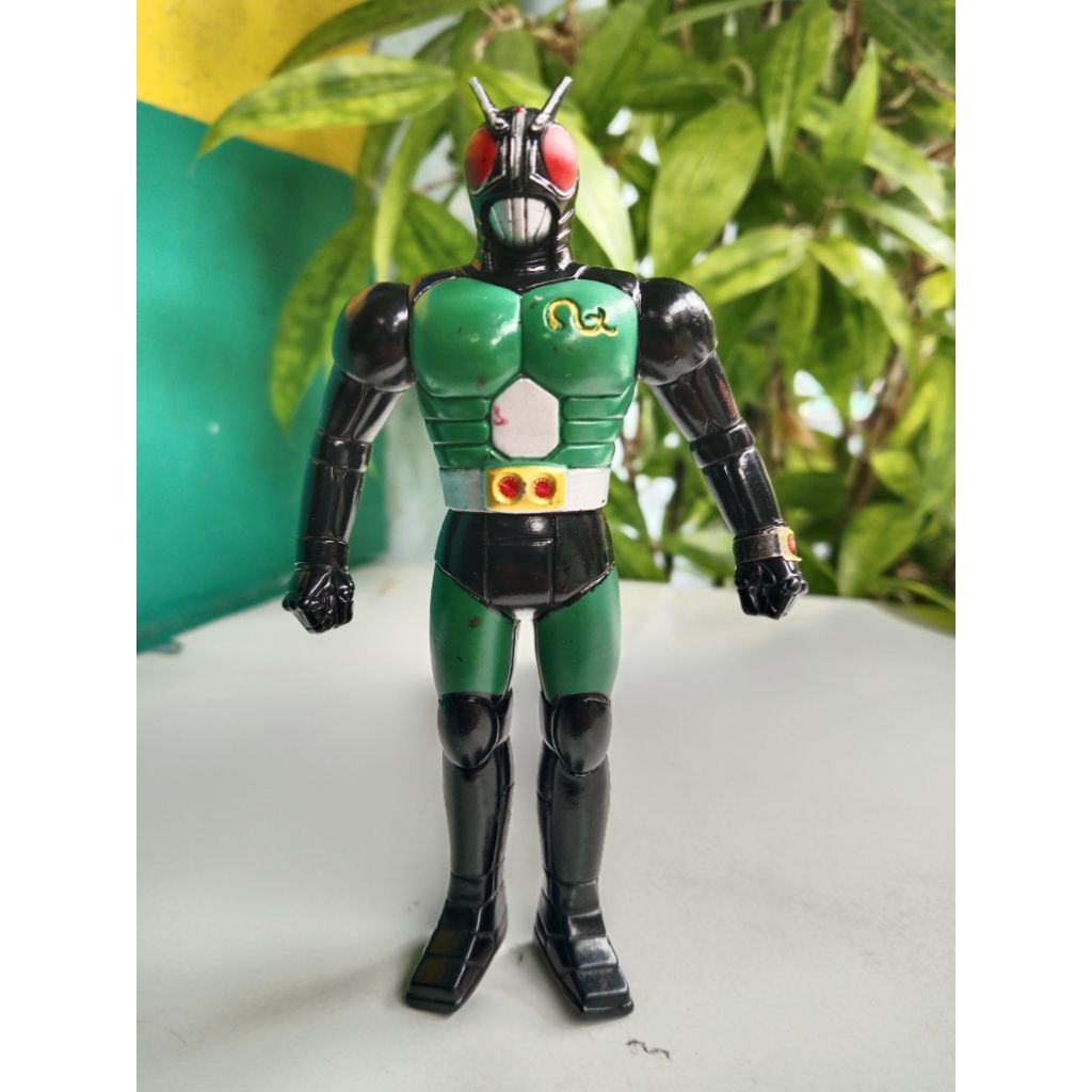 rhs kamen rider black RX tinggi -+12cm ori bsndai