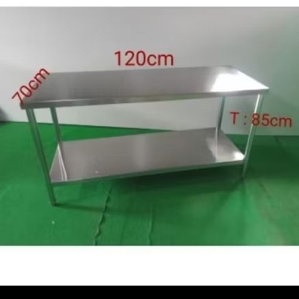 meja dapur stainless steel