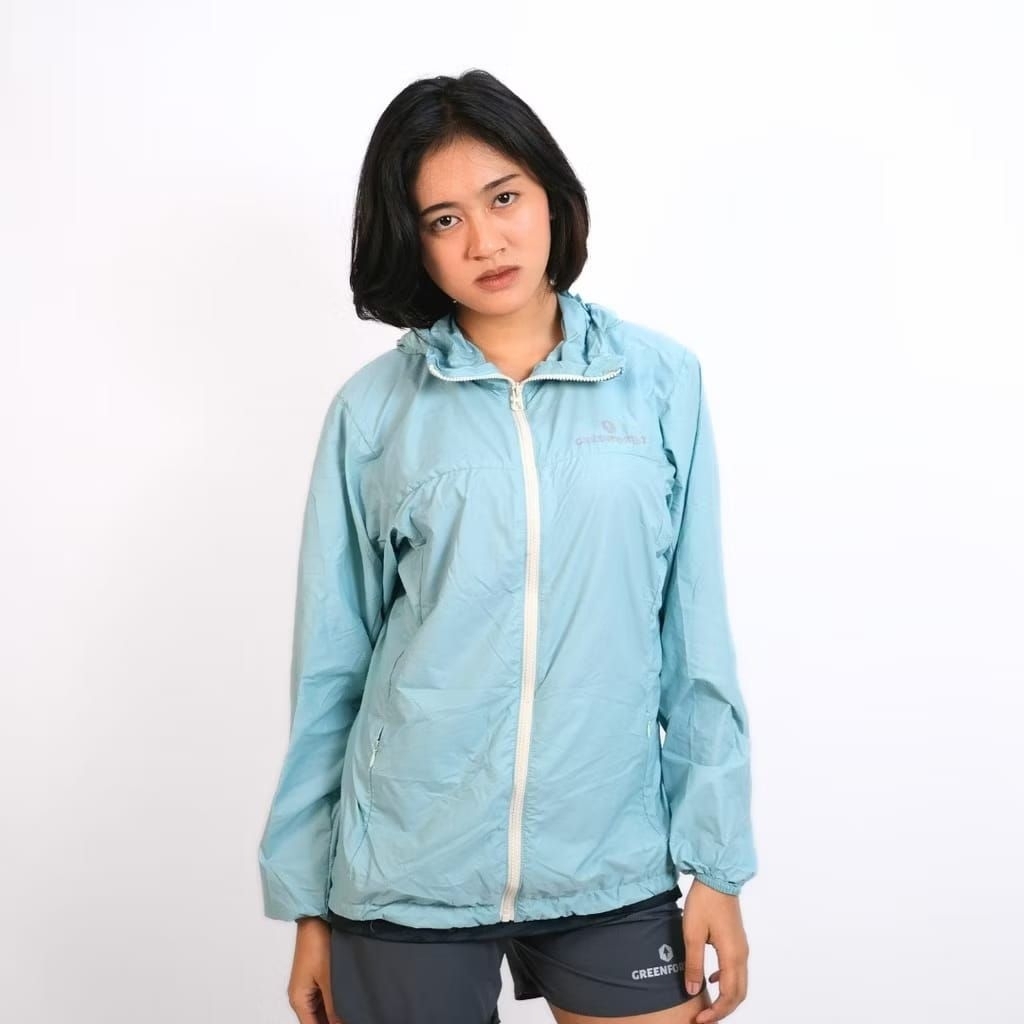 Greenforest Aeroskin Jaket Lipat Running Pria dan Wanita Jaket Lipat Windrproof