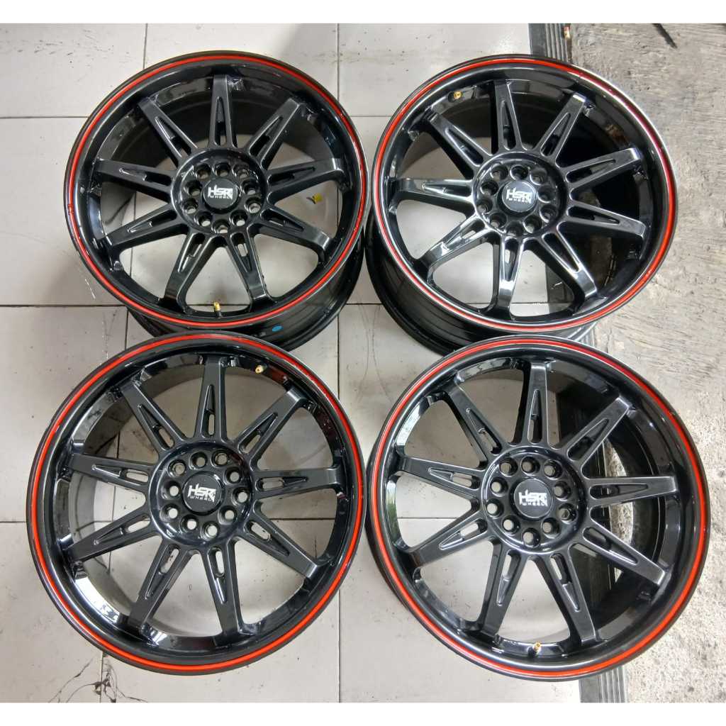 Velg Mobil Bekas Ring 18 HSR TIKALA Pcd 5x100/5x114 Murah Pelek R18 H10x100-114 FREE ONGKIR