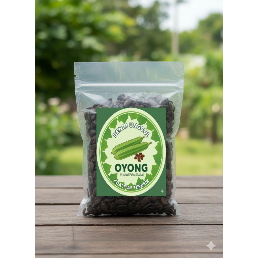 100 Benih Oyong/Gambas Lokal Kualitas Unggul