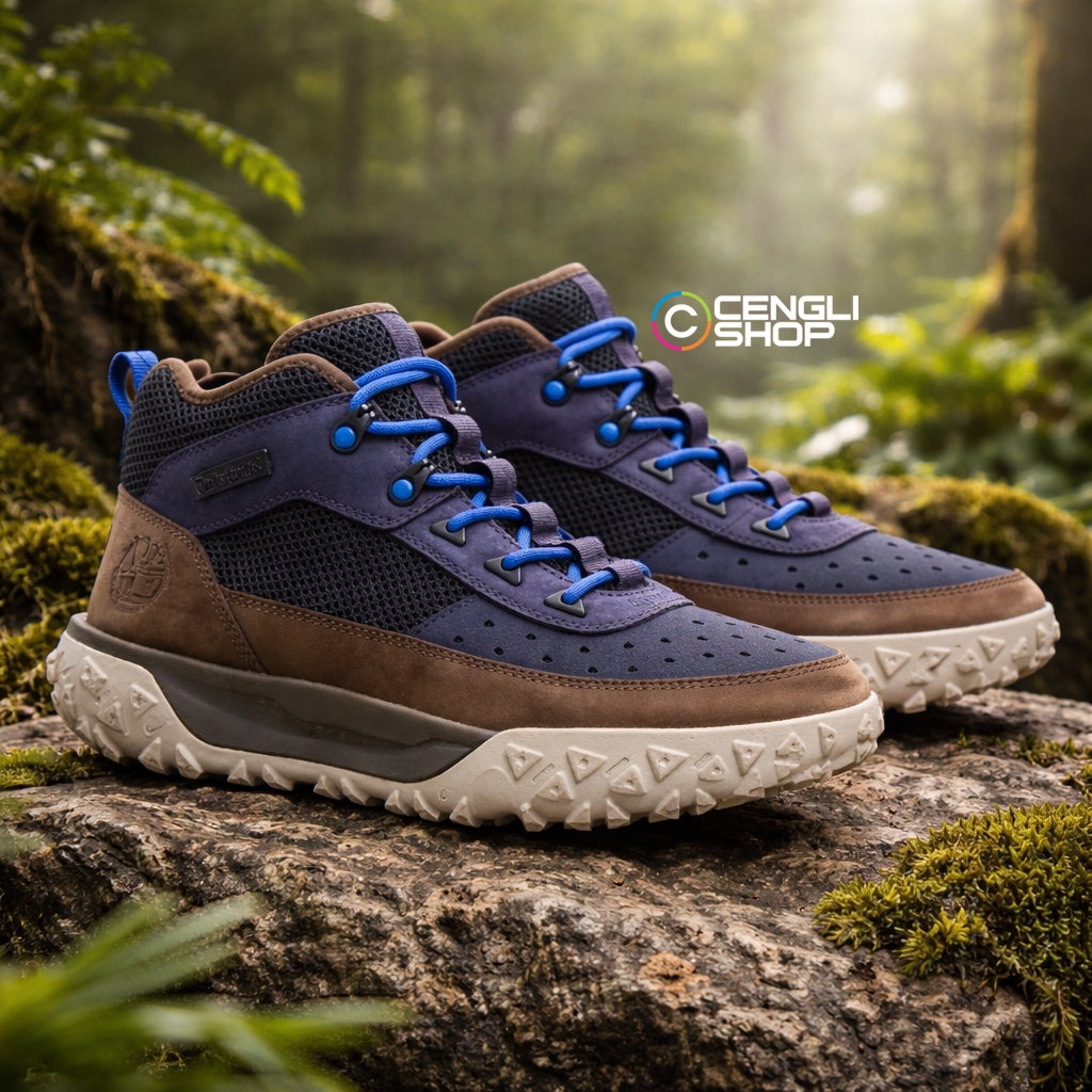 SEPATU GUNUNG TIMBERLAND PRIA ORIGINAL OUTDOOR HIKING BOOTS BOOT SNEAKERS SNEAKER TM55