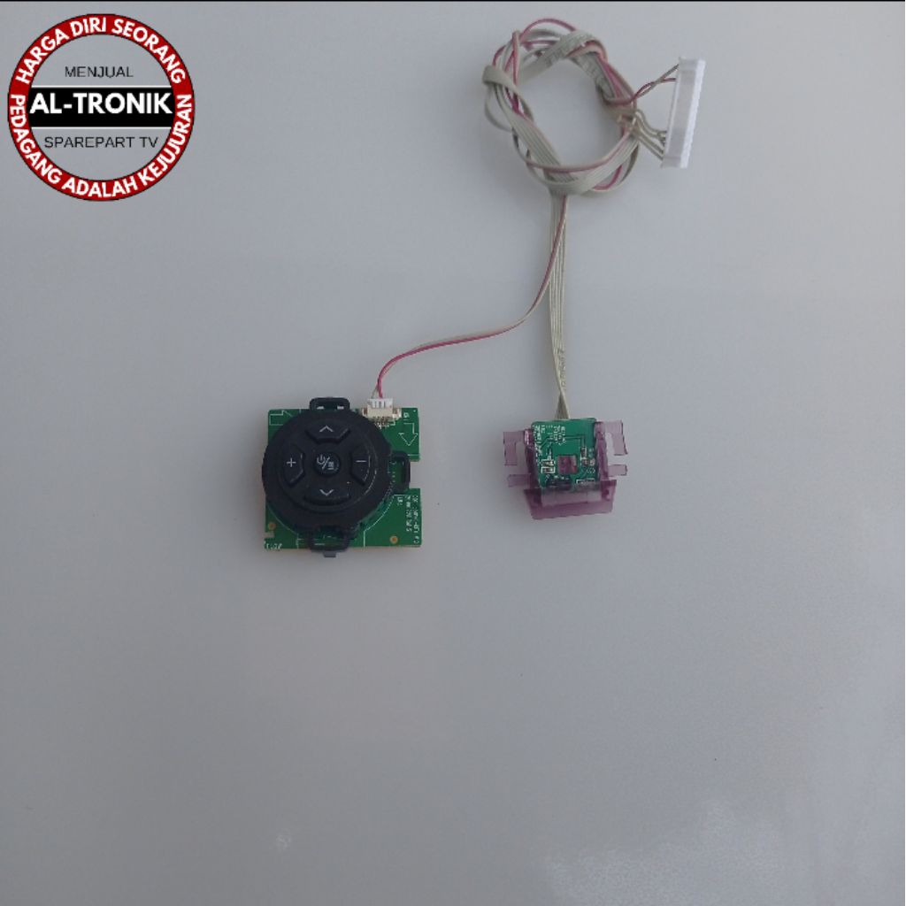 SENSOR DAN TOMBOL TV LED POLYTRON 40 INCH MODEL PLD40AG9953 MODUL IR RECEIVER MANUAL PLD 40AG9953